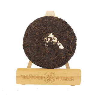 Pressed Rip Pu-erh Tea - Shu Pu'er 2012 "Kaishunhao" brand 357 g, 