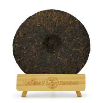 Pressed Rip Pu-erh Tea - Шу пуэр 2013 г. "Старая рифма" завода "Чжунжуй" 357 г, 