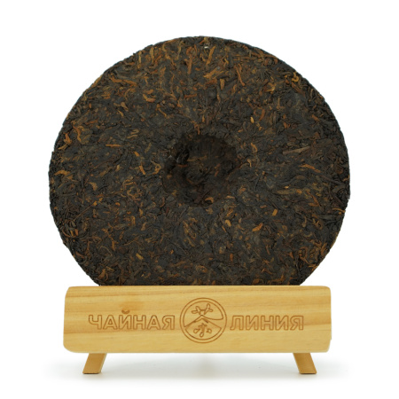 Pressed Rip Pu-erh Tea - Шу пуэр 2013 г. "Старая рифма" завода "Чжунжуй" 357 г, 