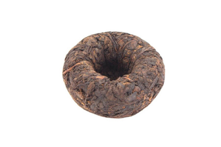 Pressed Rip Pu-erh Tea - Shu Pu'er 2021 from the Qicai Fenghuang plant, nest 100 g, 