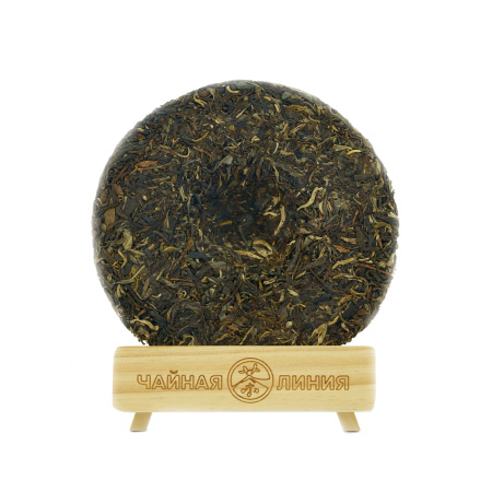 Pressed Raw Pu-erh Tea - Шэн пуэр 2020 г. «Деревня ветров» завода «Чашуван» 357 г, 