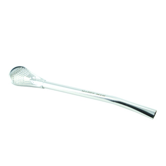 Bombilla for mate (bombilla) metal straw with filter "Happy Man". Price: ₽530 rub.
