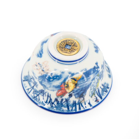 Пиала фарфоровая ручной росписи "Встреча", 125 мл. | 茶杯. Price: ₽2,120 rub.