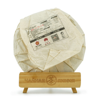 Pressed Rip Pu-erh Tea - Шу пуэр 2021 г. "Феникс" завода "Син Ян Ча", 357 г, 