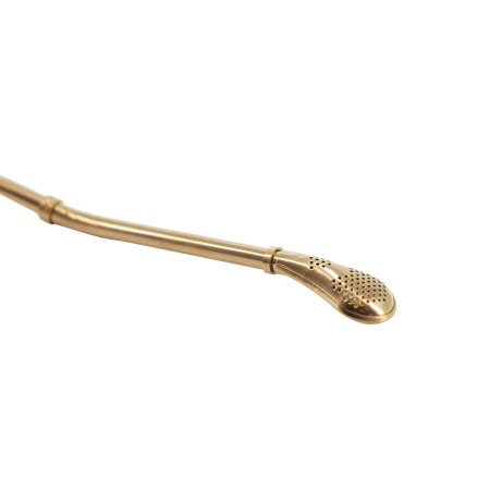 Bombilla for mate (bombilla) metal straw with a "Brass" filter. Price: ₽970 rub.