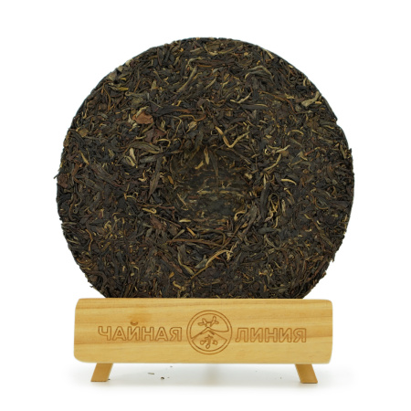 Pressed Raw Pu-erh Tea - Sheng Pu'er 2019 "Tea King of Nanno" from the Zhoushi tea factory, 357g, 