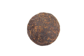 Pressed Rip Pu-erh Tea - Shu Pu'er 2021 from the Qicai Fenghuang plant, nest 100 g, 