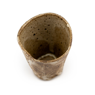 Пиала глиняная ручной работы "Ископаемый лист" 50мл | 茶杯. Price: ₽12,020 rub.