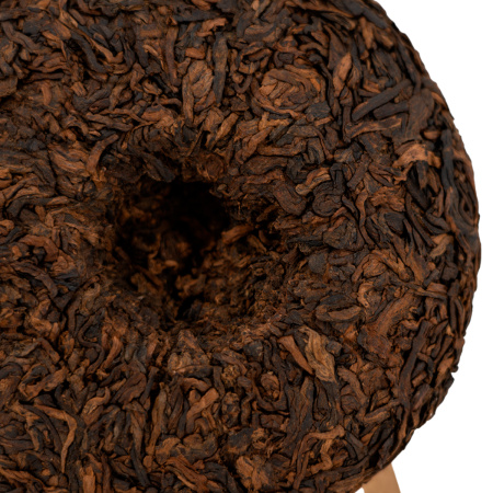 Chaline Pu-erh Tea - Shu pu-erh 2024 from old trees of the Bulan Mountains, brand "Tea Line", 200 g, 