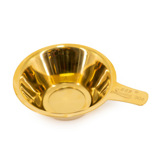 Metal strainer "Golden shine". Price: ₽1,000 rub.