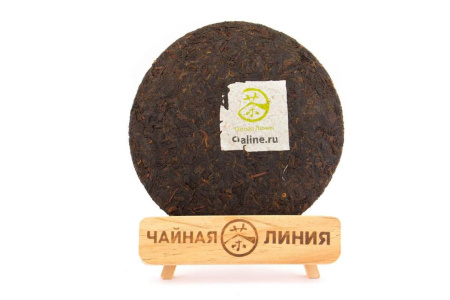 Chaline Pu-erh Tea - Shu Pu'er 2018 "Mensong Laoshu" brand "Tea Line" 357 g, 