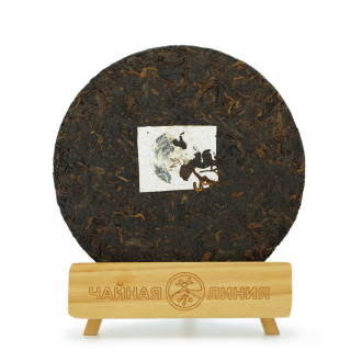 Pressed Rip Pu-erh Tea - Шу пуэр 2019 г. "Горы Иу" завода "Юньфусян" 357 г, 