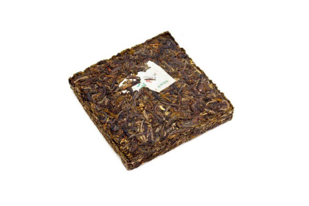 Pressed Raw Pu-erh Tea - Чай Шэн пуэр 2015 года "Священное пламя" завода "Сягуань", 125 гр, 