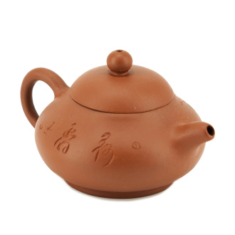 Clay teapot from Yixing, Jiangsu "Lotus stem", 175 ml.. Price: ₽3,400 rub.