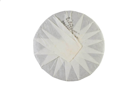 Pressed Rip Pu-erh Tea - Shu Pu'er 2017 "Laoshu Jingya Gongcha" brand "Kaishunhao" 357 g, 