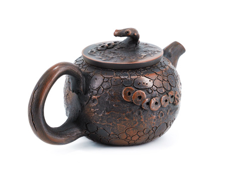 Глиняный чайник из Циньчжоу, Гуанси "Лесная чаща", 200 мл.. Price: ₽20,920 rub.