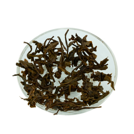 Pressed Raw Pu-erh Tea - Шэн пуэр 2011 г. "Мэнхай Чэнь" марки "Лаотунчжи" (Старый товарищ) завода "Хайвань" 400 г, 