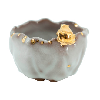 Пиала авторская ручной работы "Лиловое озеро", 100 мл. | 茶杯. Price: ₽8,150 rub.