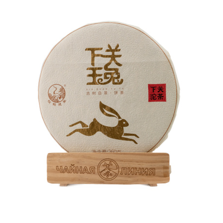Buy, white tea Yueguang Bai Gu Shu 2023 (White Pu-erh from centuries-old trees) from the Xiaguan factory, 260g cake