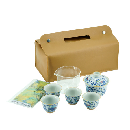 Travel tea set with a box "Ganpao". Price: ₽9,910 rub.