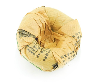 Pressed Raw Pu-erh Tea - Sheng Pu'er 2020 Qicai Fenghuang plant nest 100 g, 