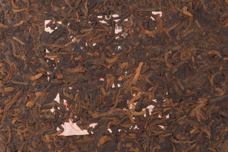 Pressed Rip Pu-erh Tea - Shu puer 2014 brand "Pagoda" factory "Liming" 357 g, 