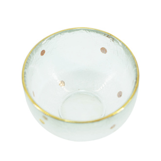 Пиала стеклянная "Застывшие капли" 75 мл. | 茶杯. Price: ₽980 rub.