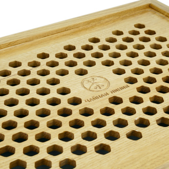 Small signature oak shepherd's hut "Honey Oak," 350x260 cm. Price: ₽11,410 rub.