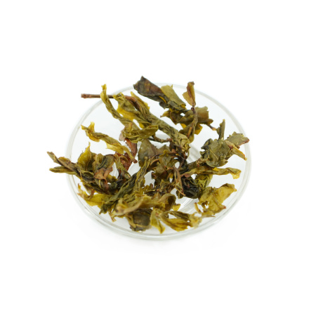 Loose Leaf Pu-erh Tea - Sheng pu'er 2023 "Mengsun laoshu huangjing ye" ("Golden leaves" of the summer harvest of old Mengsun trees), 