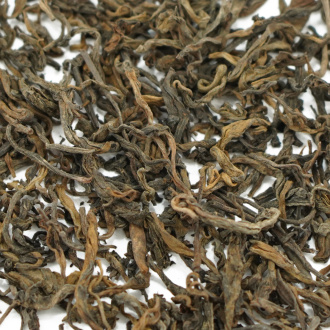 Loose Leaf Pu-erh Tea - Gushu shu puer 2022 Mengsun gushu (from centuries-old trees from Mengsun), 