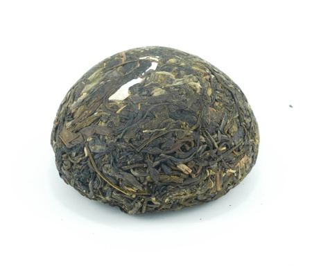 Pressed Raw Pu-erh Tea - Sheng Pu'er 2020 Qicai Fenghuang plant nest 100 g, 