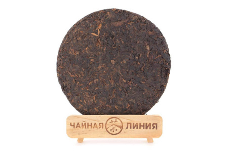 Pressed Rip Pu-erh Tea - Shu Puer 2008 from Menghai County, 357g, 