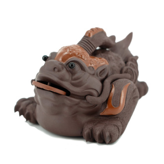 Глиняная чайная игрушка "Денежная жаба". Price: ₽7,620 rub.