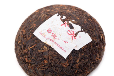 Pressed Rip Pu-erh Tea - Шу пуэр 2017 г. "Цзято" завода "Сягуань" гнездо 250 г, 