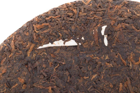 Pressed Rip Pu-erh Tea - Shu Puer 2015 "The older, the more aromatic" by the Chashuvan plant 357 g, 