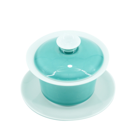 Gaiwan "Azure-gray", 110 ml. Price: ₽1,920 rub.