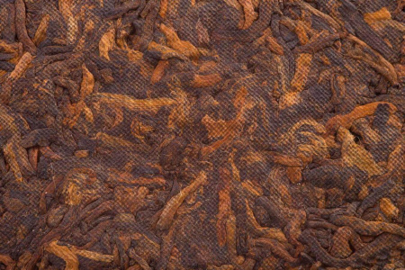 Pressed Rip Pu-erh Tea - Shu Pu'er 2017 "Laoshu Jingya Gongcha" brand "Kaishunhao" 357 g, 