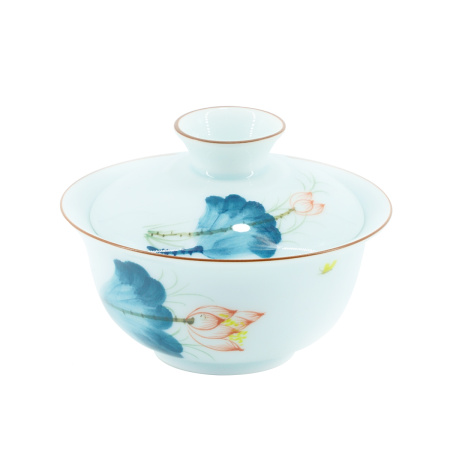 Gaiwan "Lotus with Brown Border", 180 ml. Price: ₽2,570 rub.
