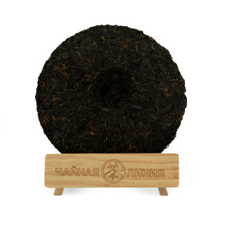 Pressed Rip Pu-erh Tea - Shu Pu'er 2017 "Nanno" brand "Chawanzhai" from the "Jindian" plant, 357 g, 