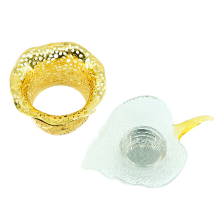 Strainer with stand "Golden Leaf". Price: ₽3,860 rub.