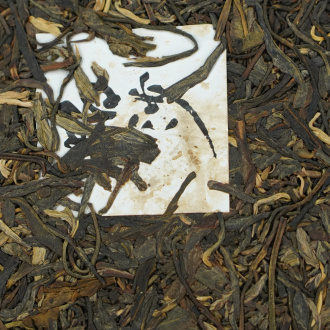 Pressed Raw Pu-erh Tea - Шэн пуэр 2020 г. "Гора Паша" завода "Чжоуши" 357 г, 