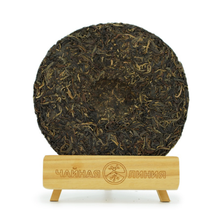 Pressed Raw Pu-erh Tea - Шэн пуэр 2016 г. "Цяо Му Ван" завода "Чашуван" 357 г, 