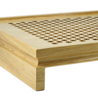 Oak shepherd's stool "Honey Oak" 470x340. Price: ₽14,440 rub.