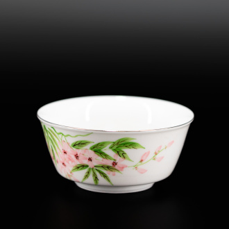 Пиала фарфоровая ручной росписи "Цветёт магнолия", 120 мл. | 茶杯. Price: ₽2,260 rub.