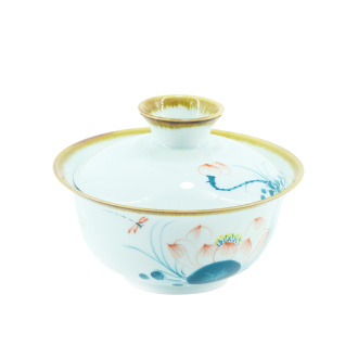 Gaiwan "Buds with a Golden Border", 180 ml. Price: ₽2,570 rub.
