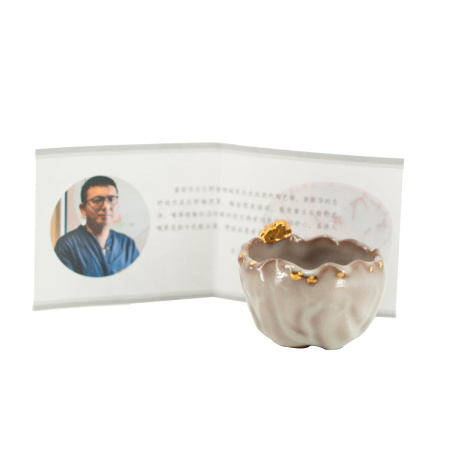 Пиала авторская ручной работы "Лиловое озеро", 100 мл. | 茶杯. Price: ₽8,150 rub.