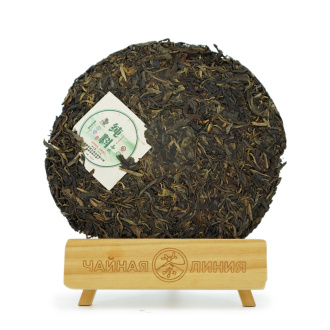 Pressed Raw Pu-erh Tea - Шэн пуэр 2012 г. "Чистое сырьё из ИУ" завода "Чашуван" 357 г, 