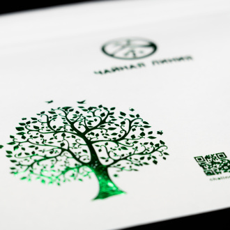 Pu-erh tea cake envelope, 357g, "Tea Line", 25x25 cm. Price: ₽100 rub.