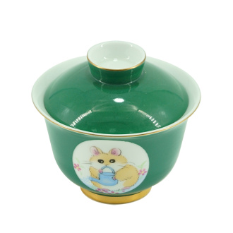 Gaiwan "Hamster in the Garden", 140 ml. Price: ₽5,250 rub.