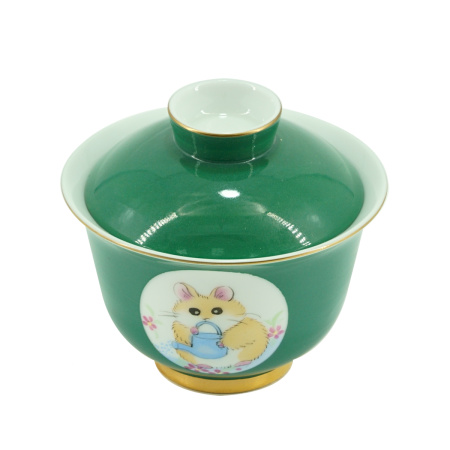 Gaiwan "Hamster in the Garden", 140 ml. Price: ₽5,250 rub.